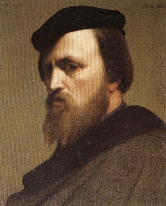 Hippolyte Flandrin Self-Portrait